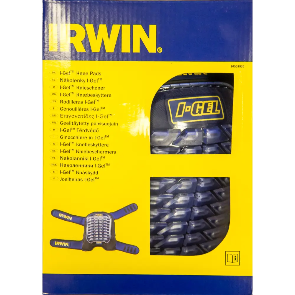 Наколенники профессиональные Irwin I Gel, гель, 2 шт Santreyd STLM-2032720 - Вид №1