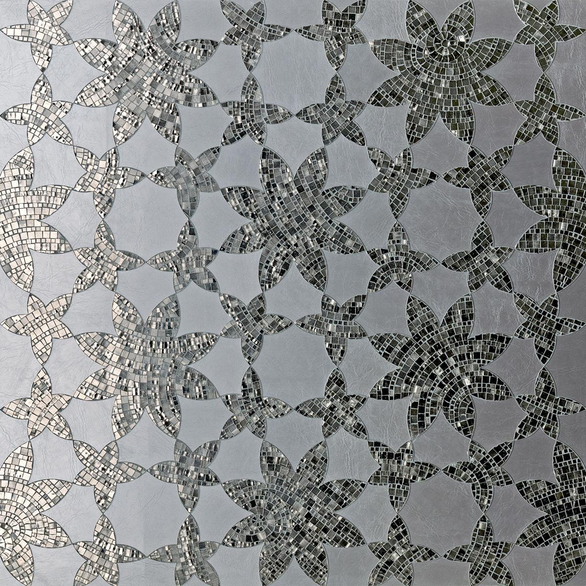 SICIS Bucolico Black Tela Grey Vetrite Tile sun-id-1991306 - Вид №59