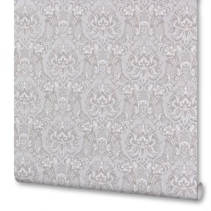 Обои флизелиновые Московская обойная фабрика Классика бежевые 4065-2 1.06 м