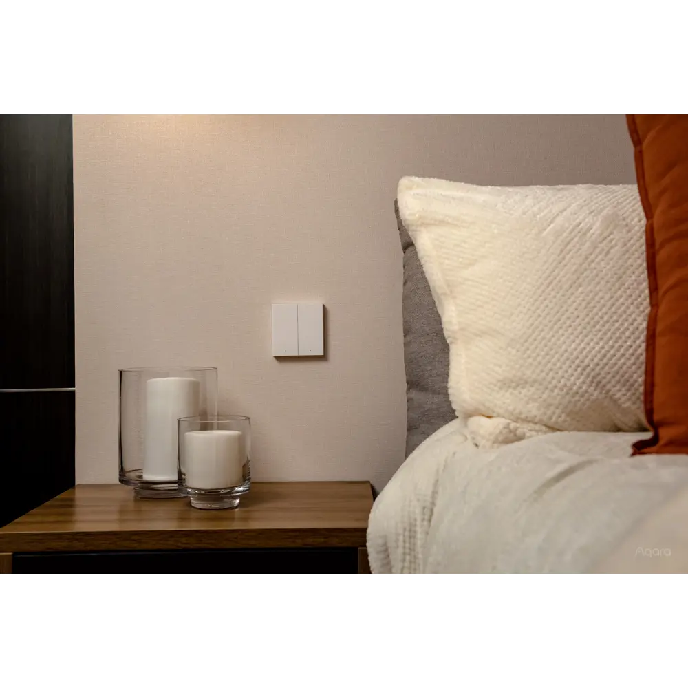 Выключатель накладной Aqara Wireless H1 WRS-R02 цвет белый STLM-2056322 - Вид №2