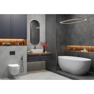 Глазурованный керамогранит Alma Ceramica Power 70 60x120 см 1.44 м² матовый цвет серый