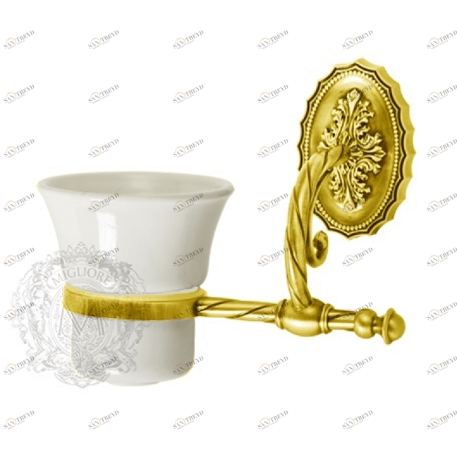 Стакан MIGLIORE Edera ML.EDR-60.302.DO - золото 