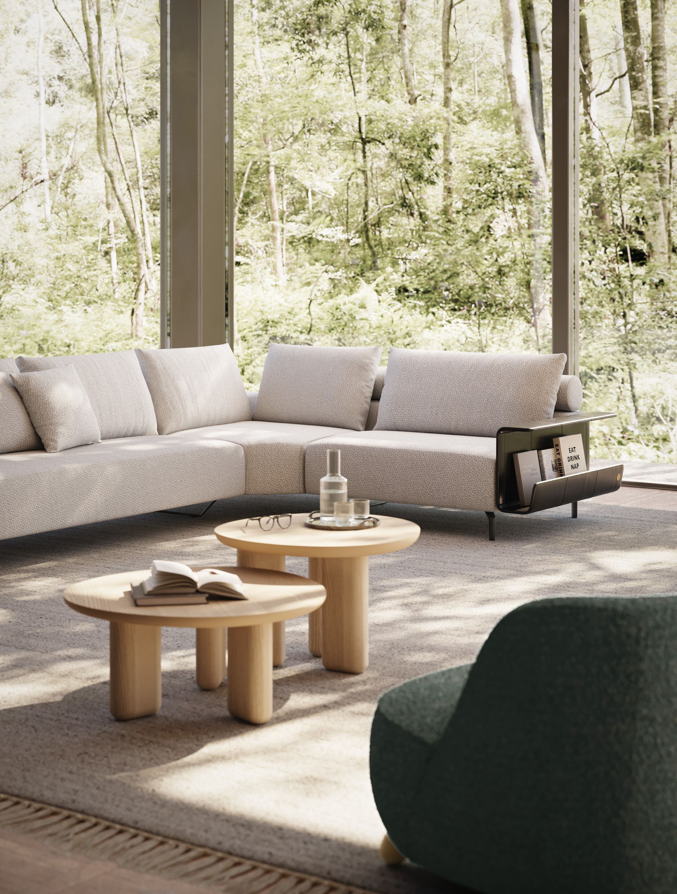 Секционный диван из ткани Liu Jo Living Collection ARCH-00083484 - Вид №10