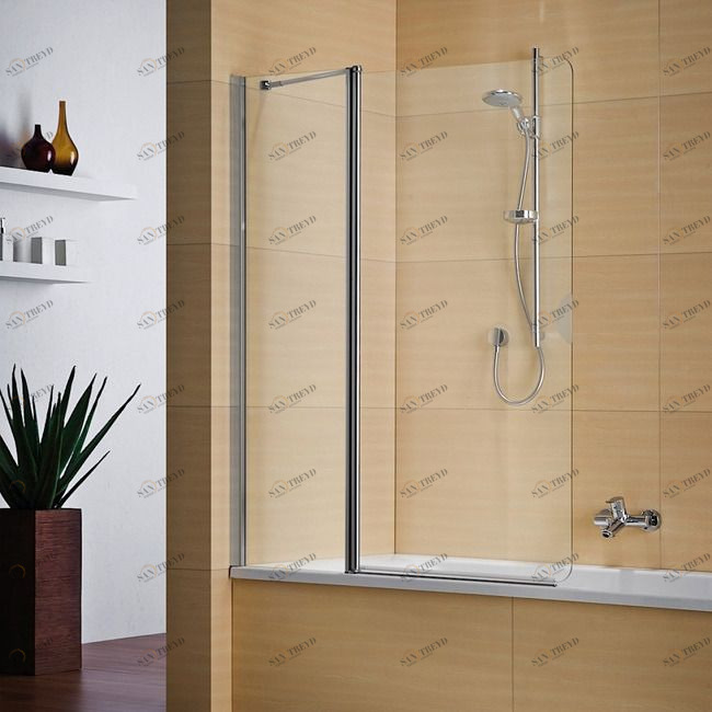 45254 Душевое ограждения на борт вынны DUKA Италия Vertica