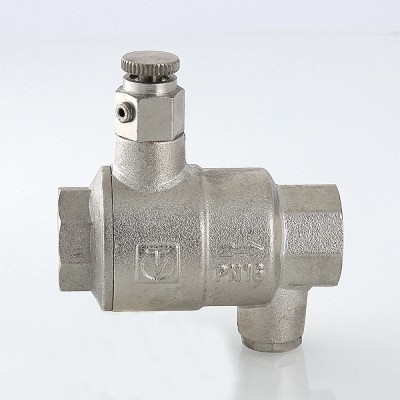 VT.171.N.07 Обратный клапан с дренажем и воздухоотводчиком Valtec 1 1/4"  - Вид №17