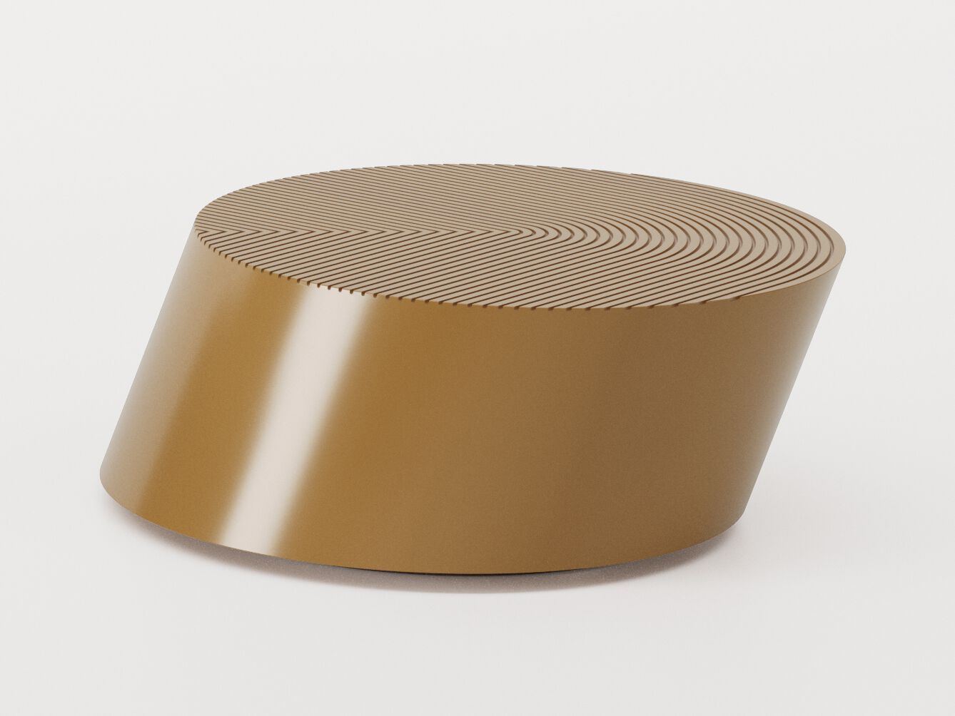 Круглый низкий журнальный столик Bizzotto Italia Aequilibrium ARCH-00082811