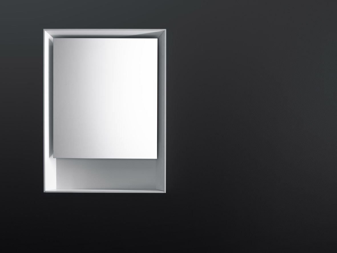 Прямоугольное зеркало в рамке со встроенным освещением Boffi SP14 ARCH-00084829 - Вид №2