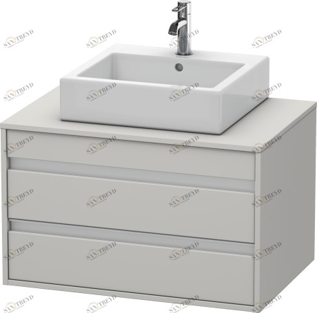 Тумбочка подвесная Ketho #KT6654 800 x 550 мм Duravit KT665400707