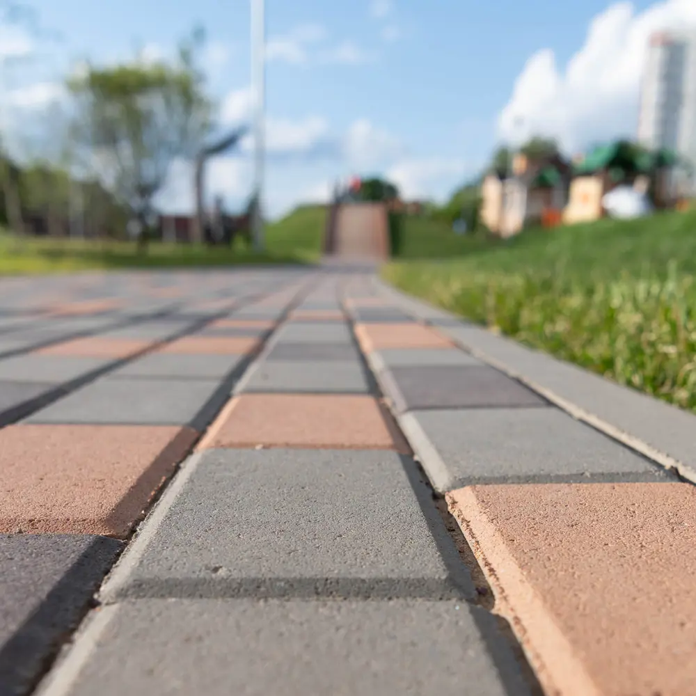 BRAER Серый бетон: тротуарная плитка для элегантных дорожек 82001770 STLM-0016932 - Вид №9