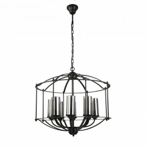 Подвесная люстра Favourite Kiara 2057-8P FAVOURITE ДИЗАЙНЕРСКИЕ, KIARA 137805 Серый