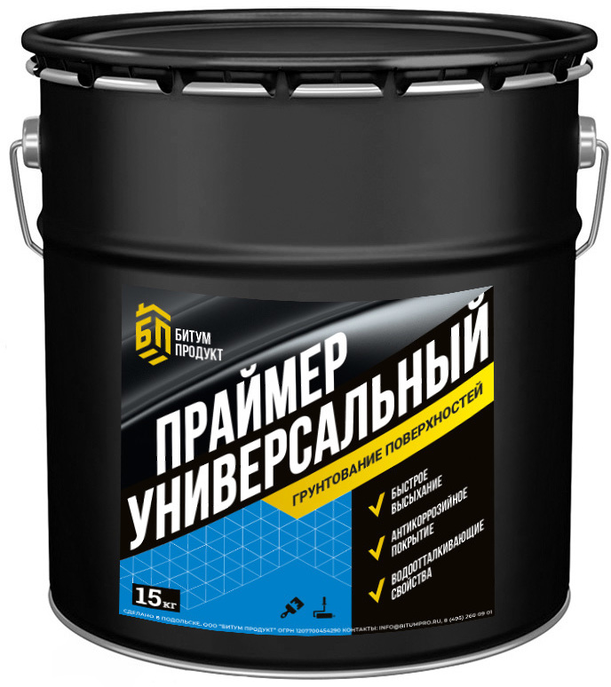 90240325 Праймер битумный универсальный БИТУМ ПРОДУКТ BP-001 15кг STLM-0145866 Santreyd