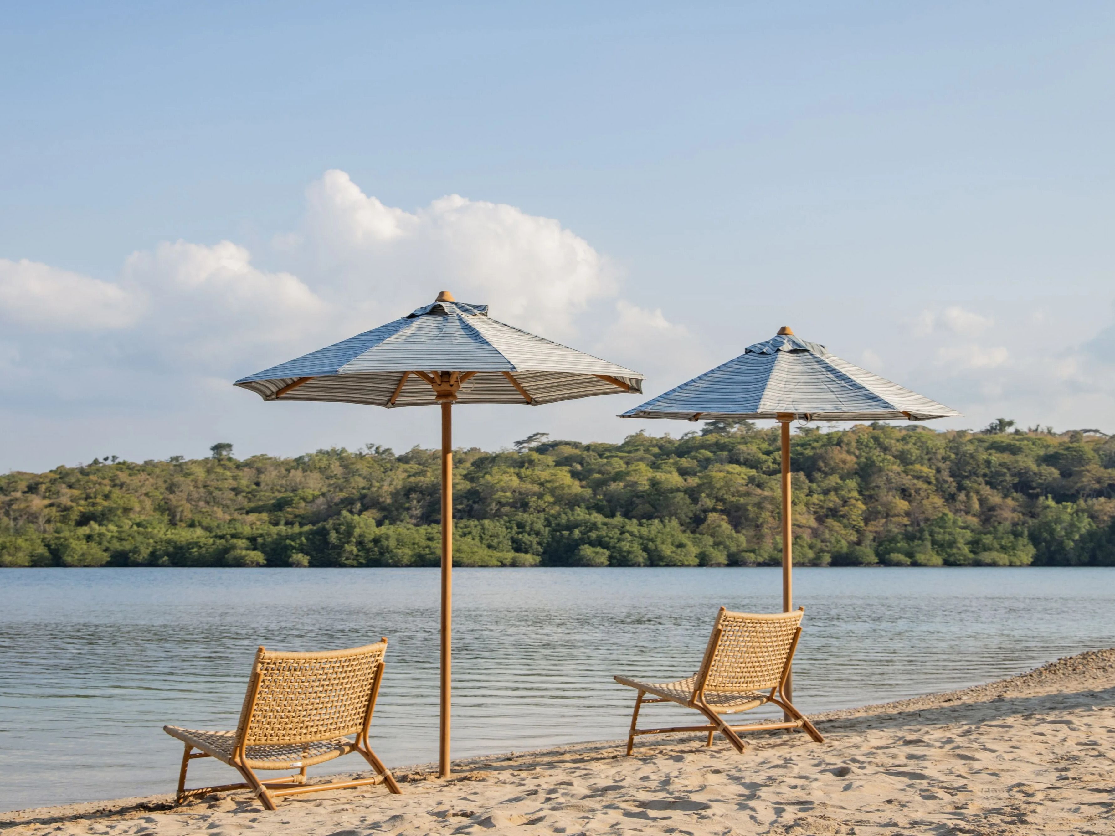 Тканевый зонт с телескопическим закрытием cbdesign Майами ARCH-00069542