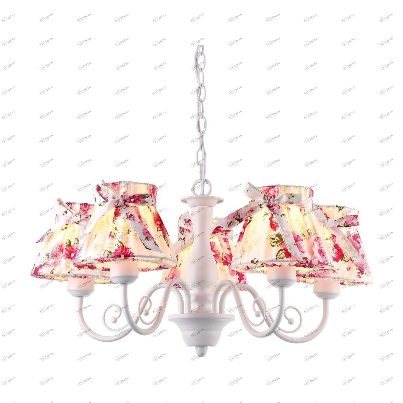 Подвесная люстра Arte Lamp A7021LM-5WH ARTE LAMP ДИЗАЙНЕРСКИЕ 187656 Белый 