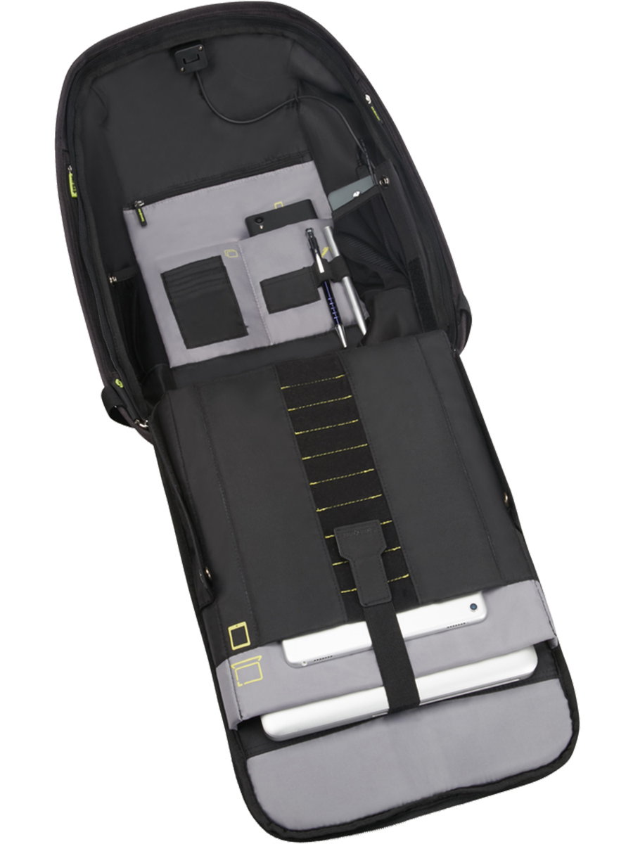 KA6-09001 Рюкзак для ноутбука KA6*001 Laptop Backpack 15.6 Samsonite Securipak  - Вид №5