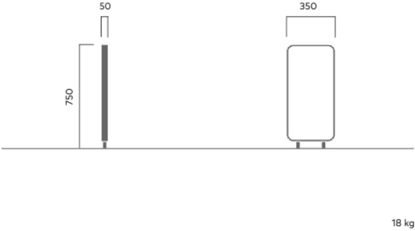 VESTRE Скамья из стали и дерева со спинкой Hvilan sun-id-1472735 - Вид №7
