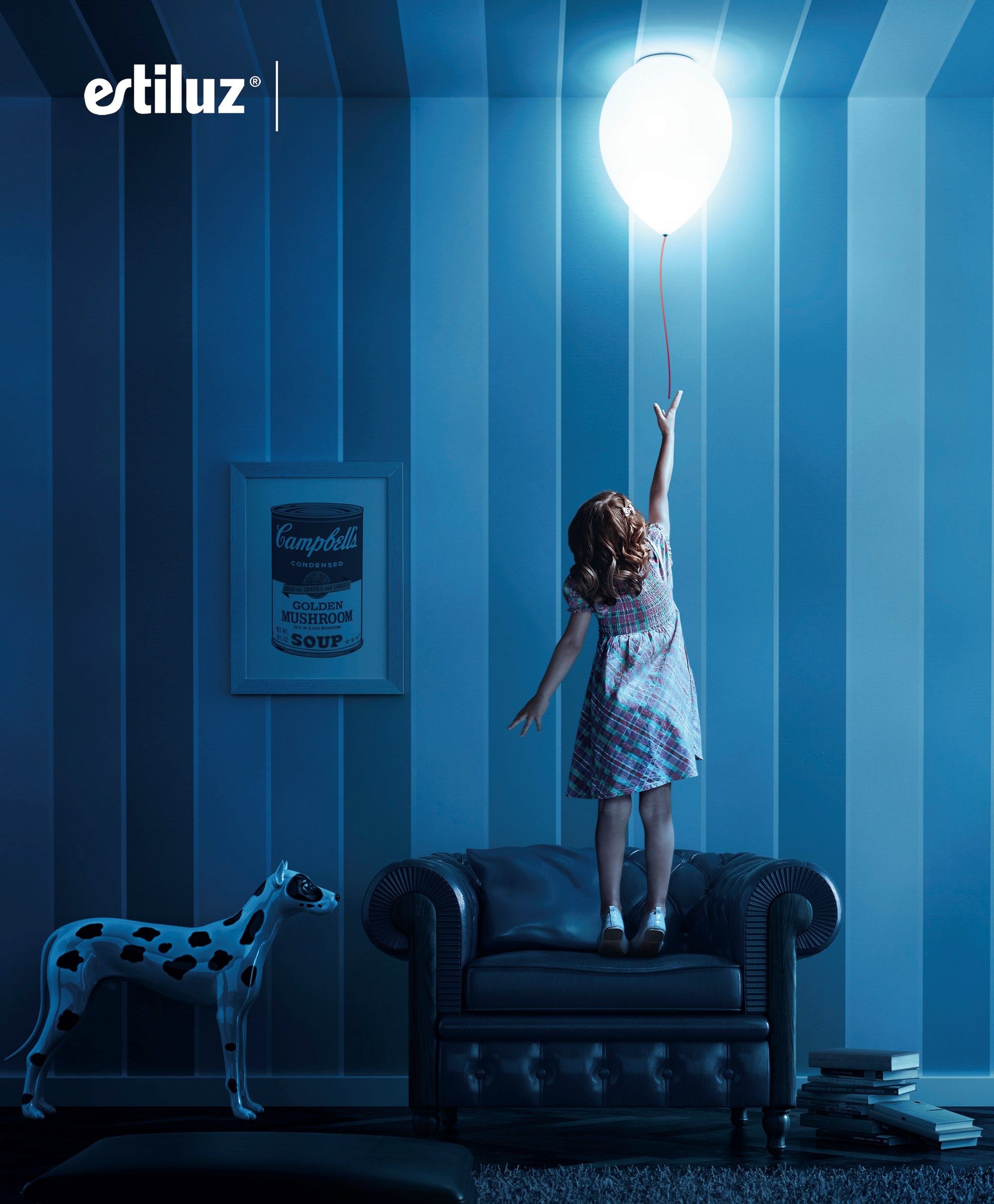 Светодиодный потолочный светильник из полиэтилена Estiluz Воздушный шар ARCH-00085184 - Вид №2