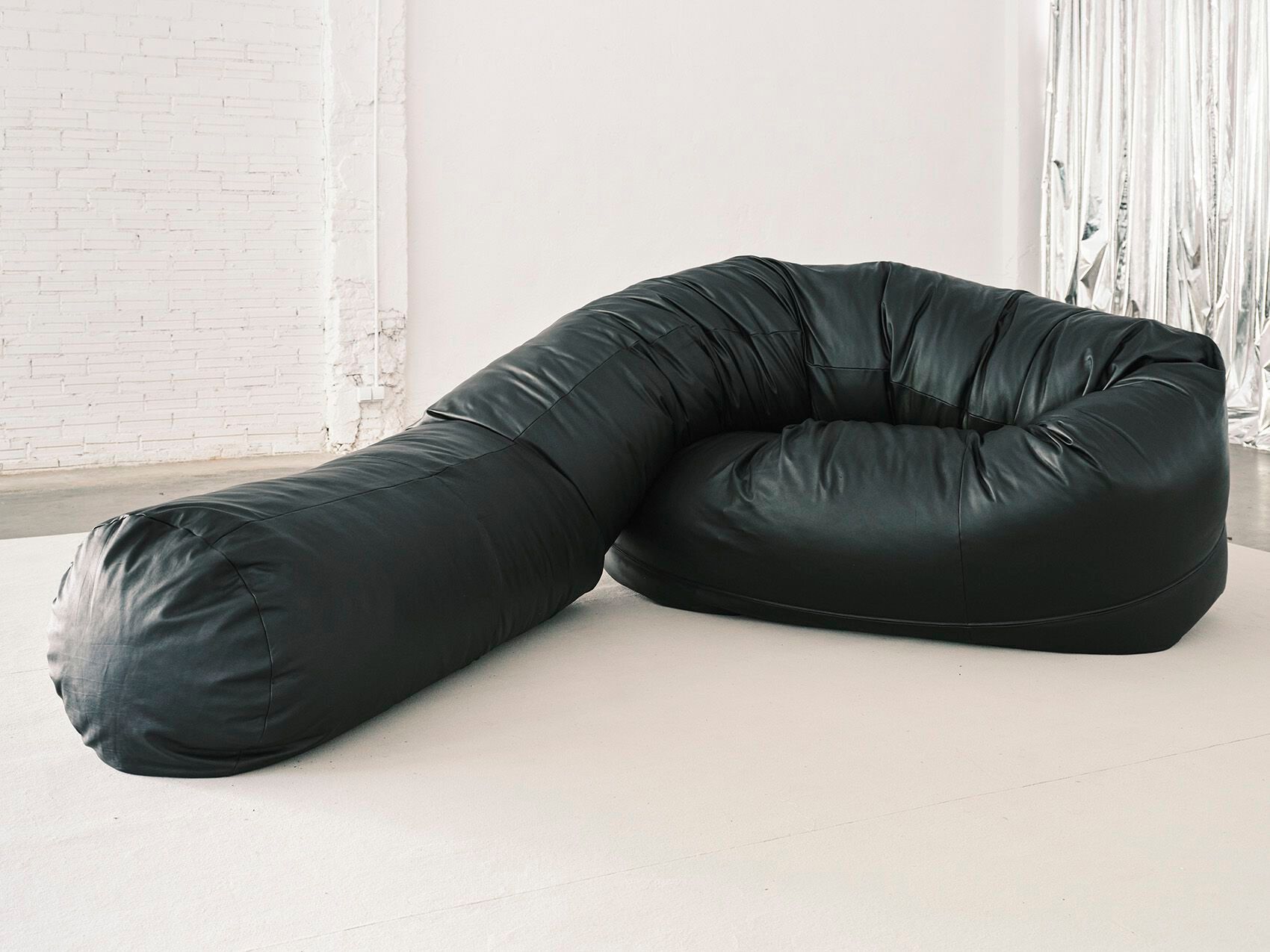 Трансформируемый диван из полиэфирного волокна BD Barcelona SAUSAGE ARCH-00022982 - Вид №41