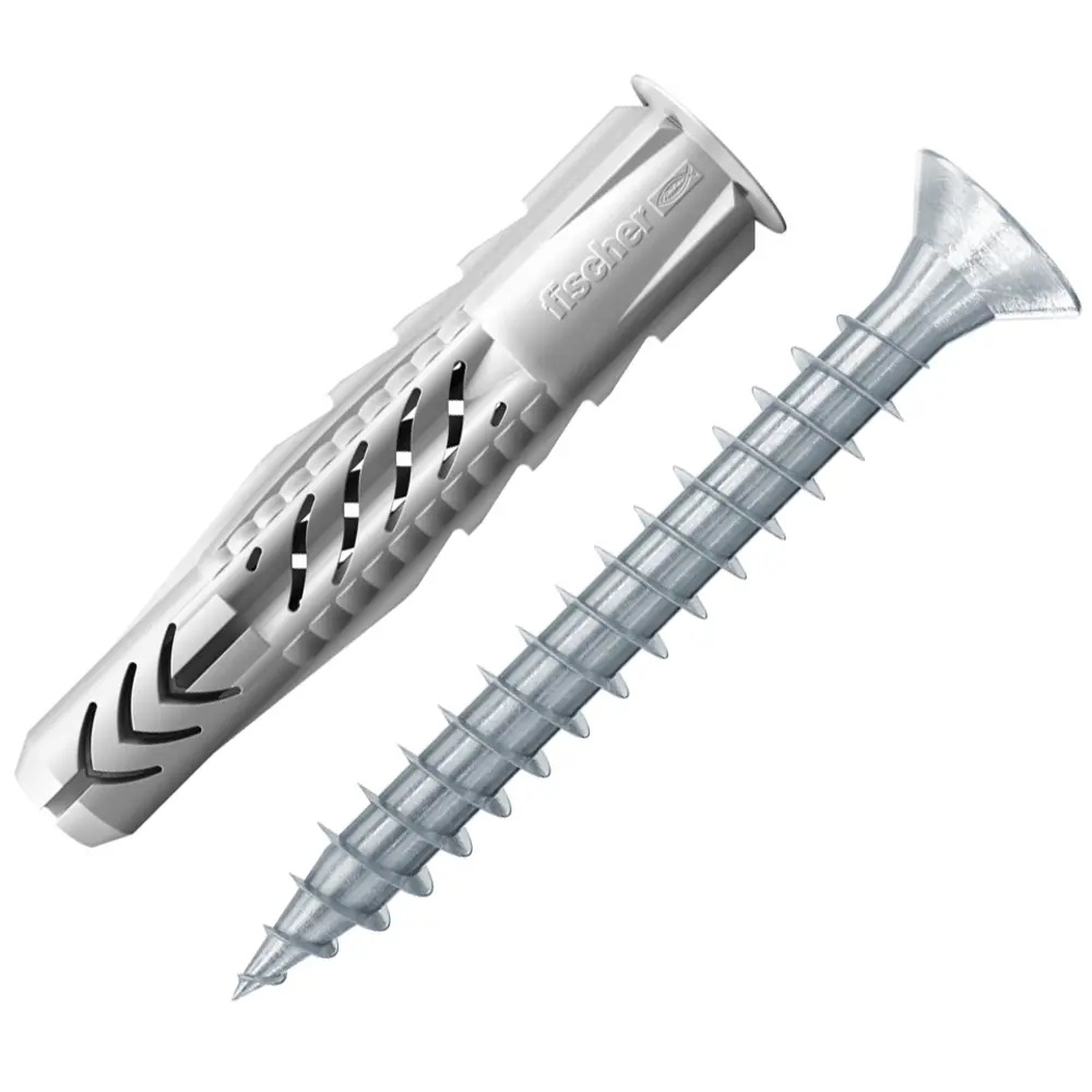 Дюбель универсальный Fischer UX, 10x60 мм, нейлон, 10 шт. 82160554 STLM-2094447 