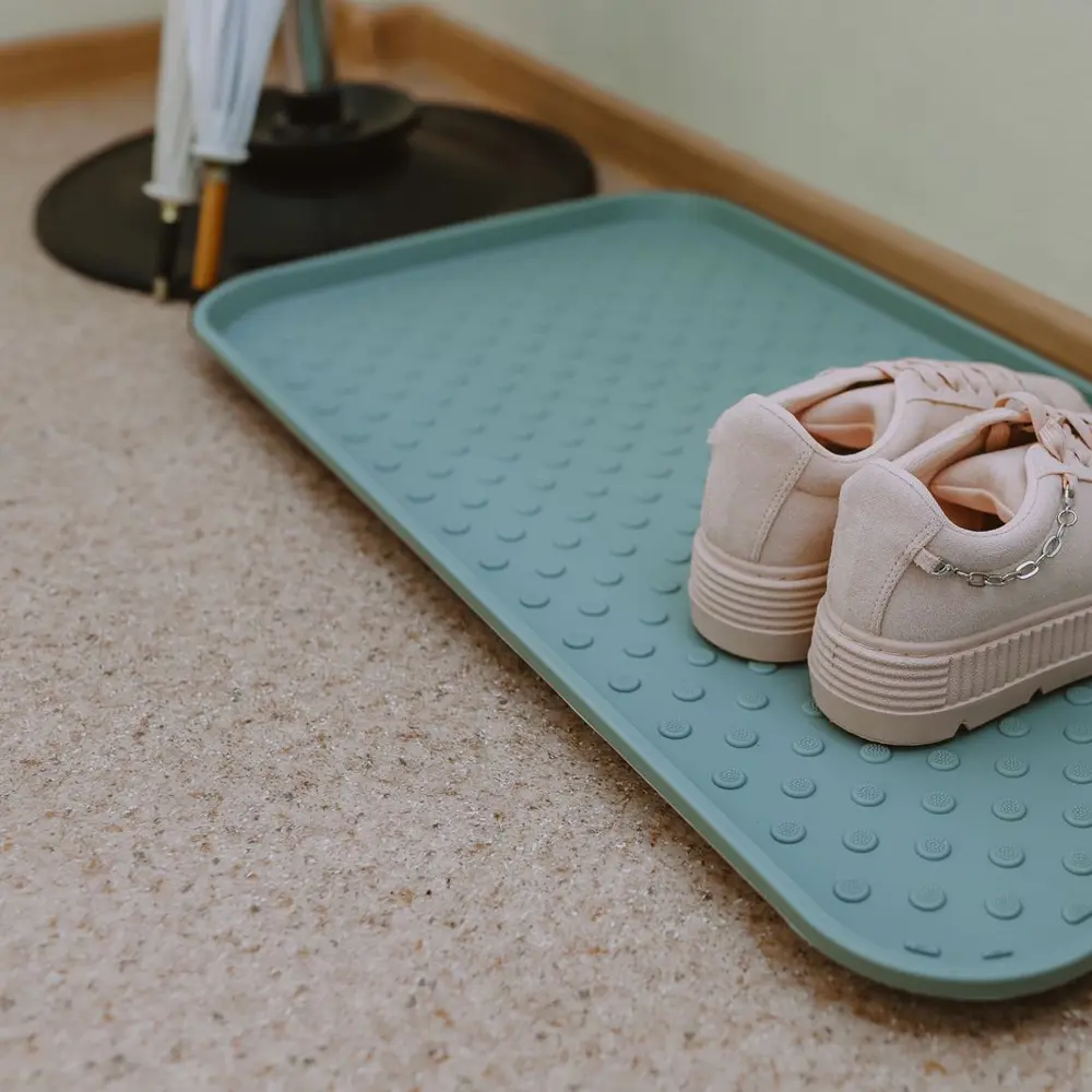 Santreyd Грязезащитный коврик светло-зеленый для прихожей 89375373 STLM-1340285