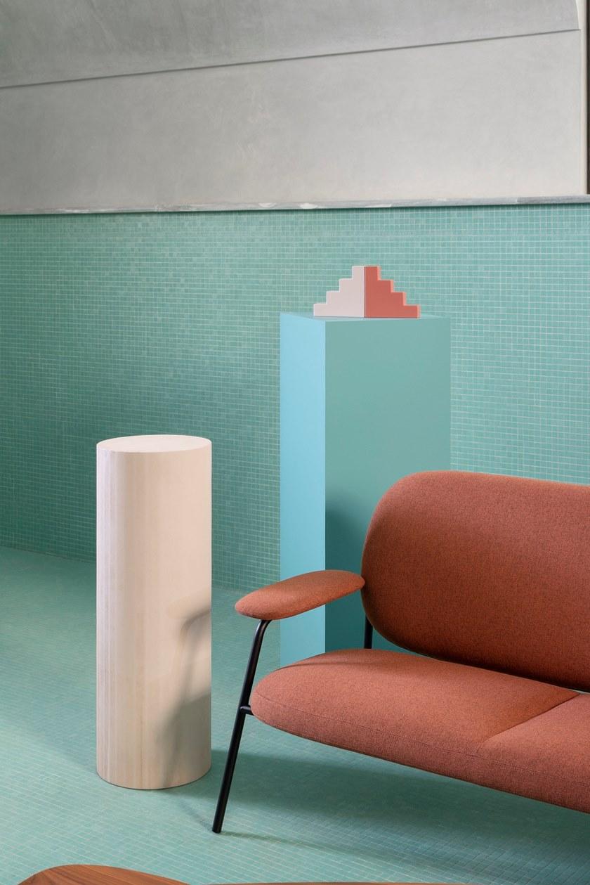 Saba Italia 3-х местный тканевый диван Philo sun-id-1365039 - Вид №5