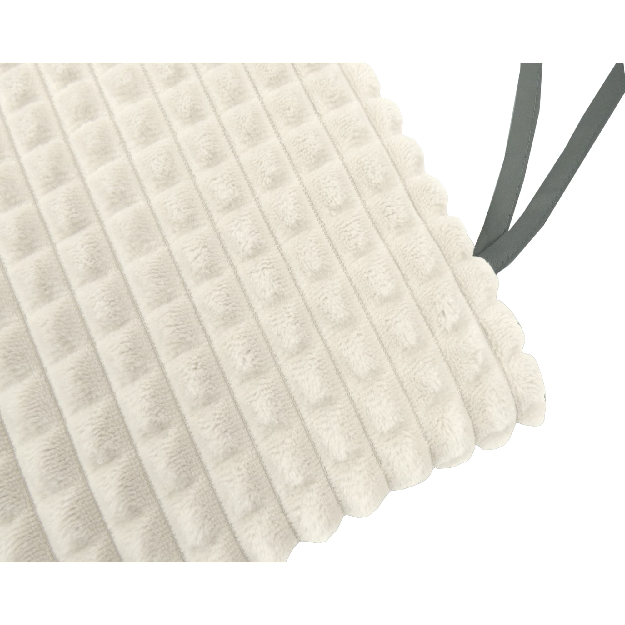 82234001 Галета для стула Плюш 40х40 см кремовая Santreyd  - Вид №2