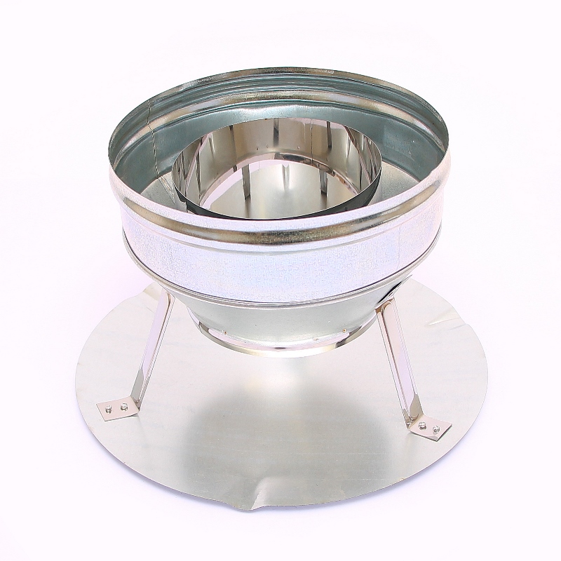 Оголовок Ferrum Ф160х250 оцинкованная сталь (430/0,5мм) FD14160N4FC - Вид №1