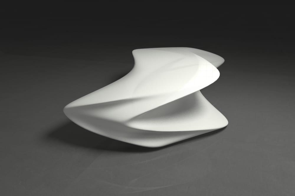 Реконструированная каменная изогнутая скамья без спинки Viscio Urban Design CURVED PULSE ARCH-00022303 - Вид №5