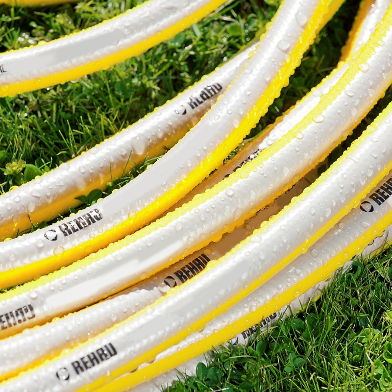 Шланг поливочный Quattroflex PLUS REHAU 5/8"(15.0/2.6 мм) бухта 50м 097496200 - Вид №1