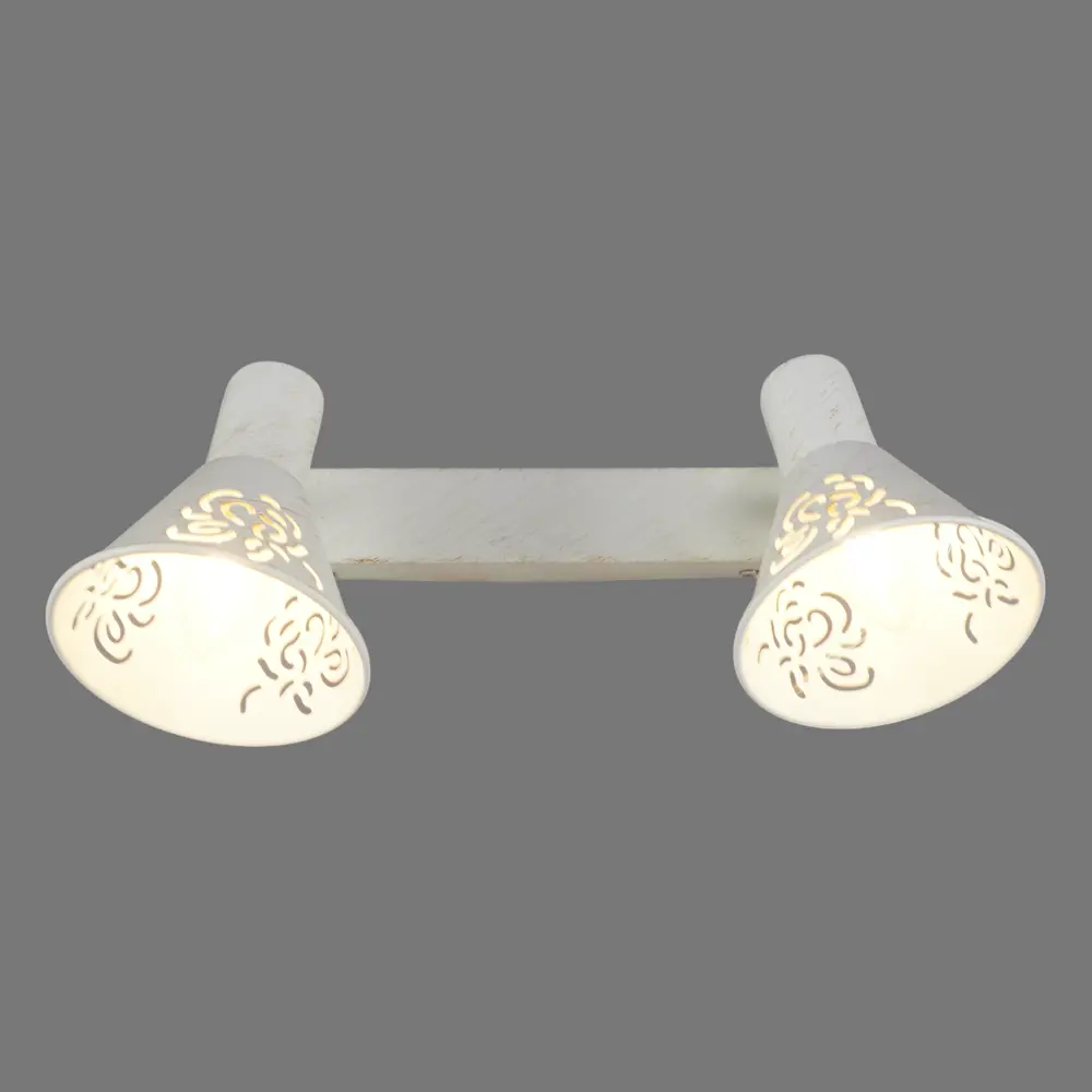 Спот Conto 2 лампы 4 м² цвет белый/патина 82103038 STLM-2211660 Arte Lamp  - Вид №3