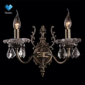 Бра настенное бронзовое Eurosvet 3281/2 Strotskis EUROSVET СВЕЧА 00-3930941 Бронза