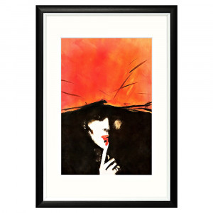 828199177_1818 Арт-постер «Лучше без слов» Object Desire