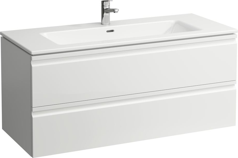 H8619674631041 Тумба с раковиной, 2 ящика и компактный сифон 861967 LAUFEN PRO - Вид №4