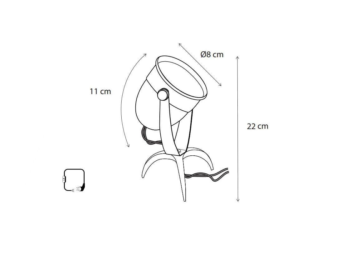 Регулируемая латунная настольная лампа Authentage Lighting Comète ARCH-00132527 - Вид №2