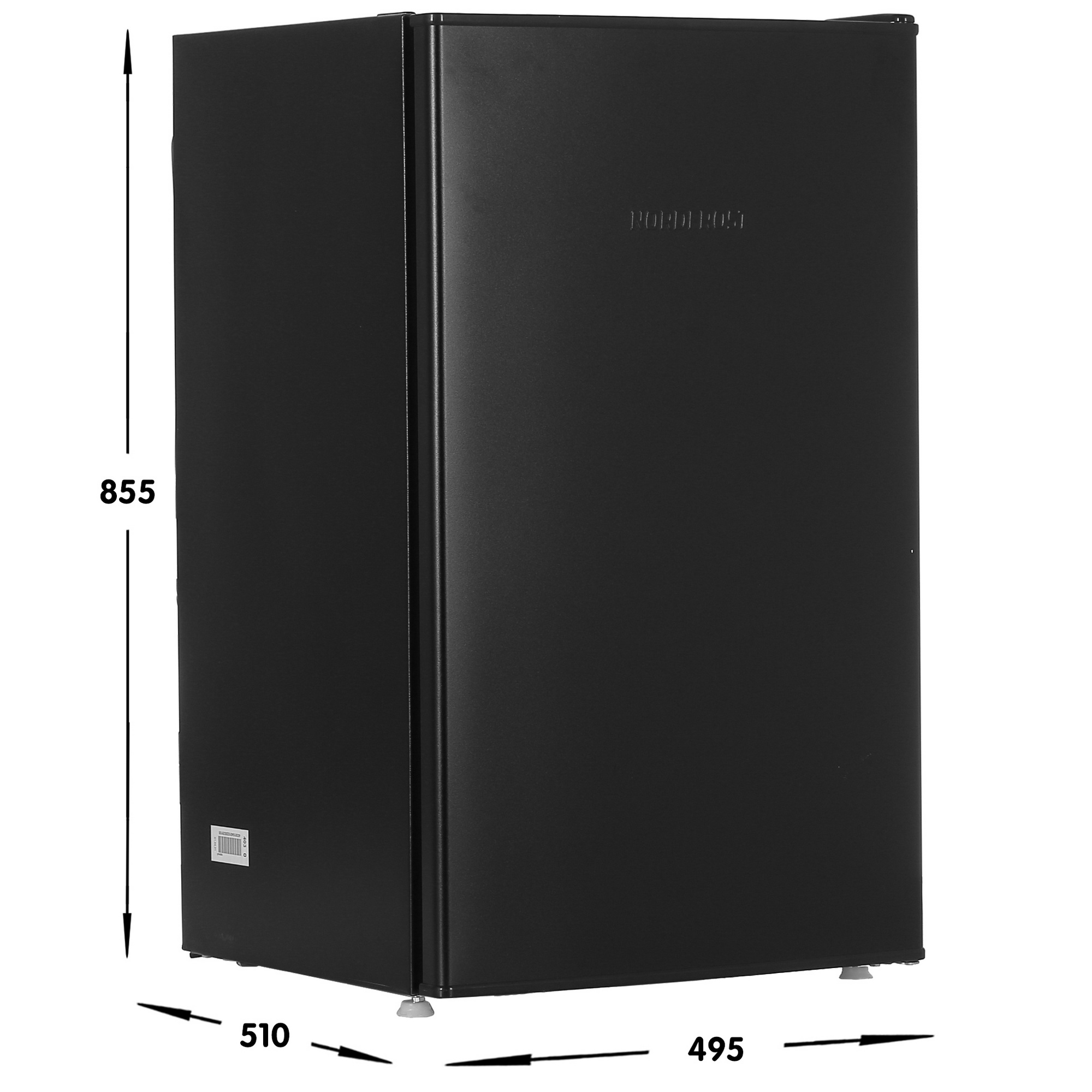 8167862 Холодильник компактный   Nordfrost NR 403 B черный STDN-0114413 - Вид №7
