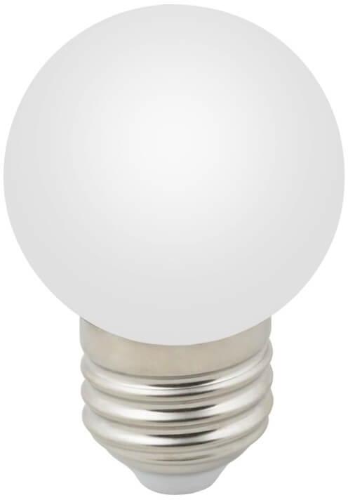 LED-G45-1W/3000K/E27/FR/С Лампа декоративная светодиодная E27 1W 3000K матовая UL-00006560 Volpe LED-G45