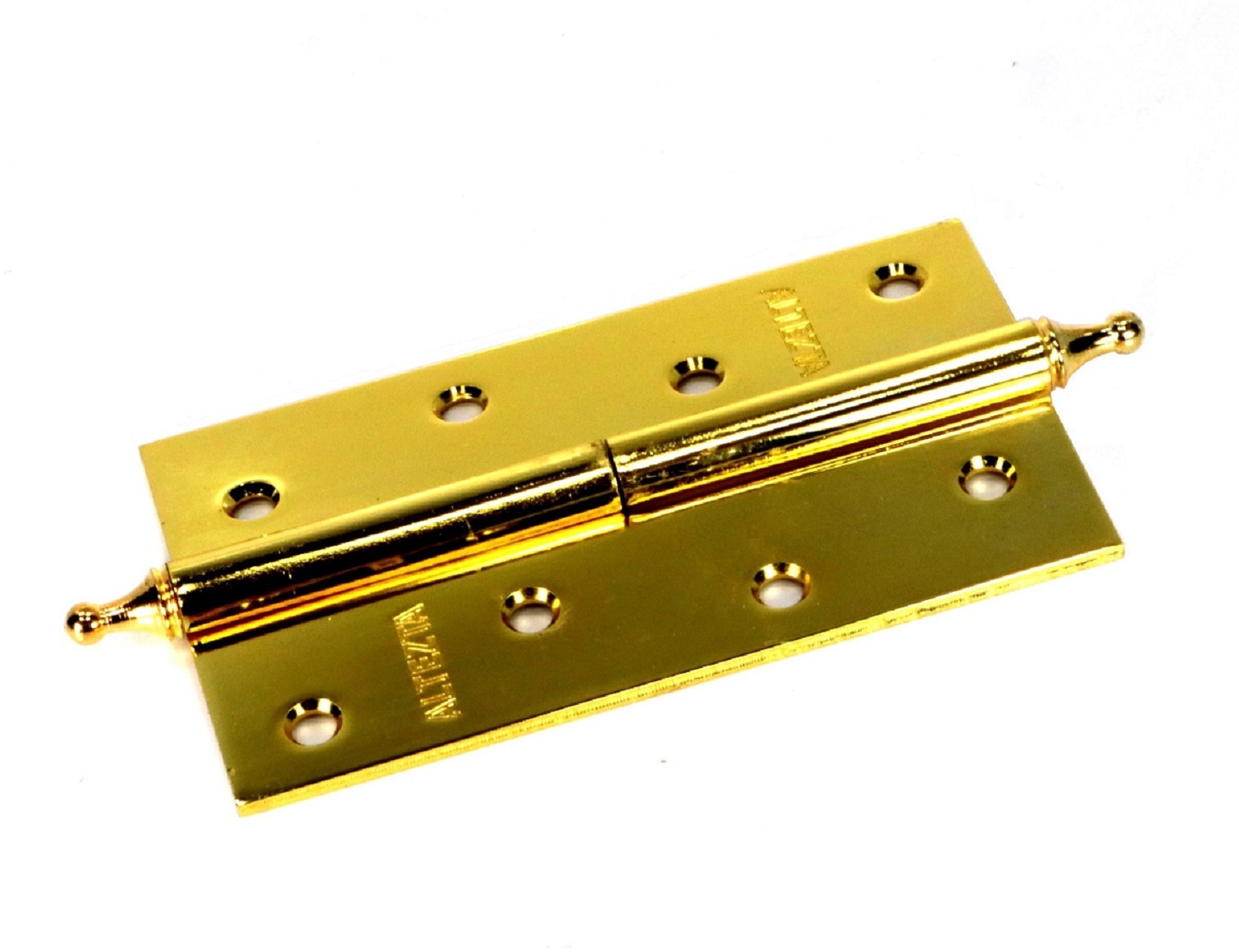 91059283 Петля накладная Altezta 1007 120x75x2.5 с корон. золото левая STLM-0462093 ЛЕВША
