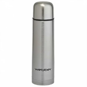91354200 Термос 500 мл Webber SS-500Р колба из нержавеющей стали цвет серый STLM-1474384