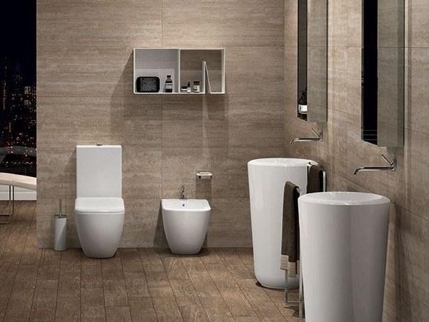 Компакт унитаз с бачком Белый Ceramica Cielo FLUID Италия sun-id-1458716 - Вид №1