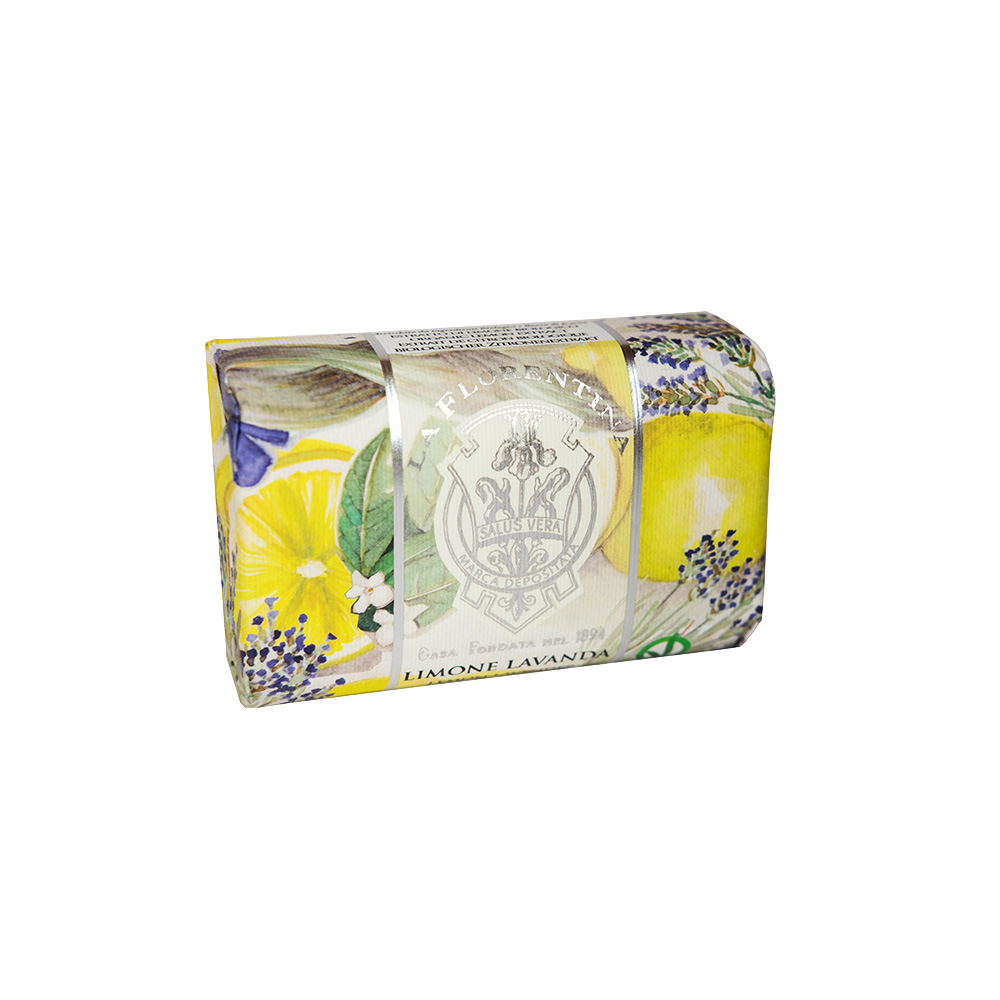 242518 Туалетное мыло Лимон и Лаванда La Florentina 