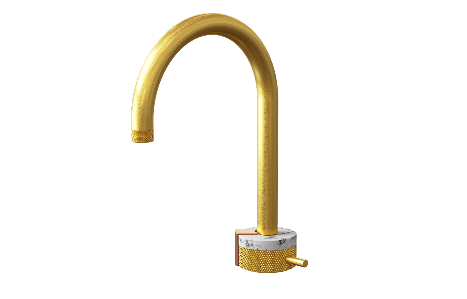 E-11502-R2MW-L2BRG-BAU Однорычажный прогрессивный смеситель для раковины - излив 16см GRAFF MOD+