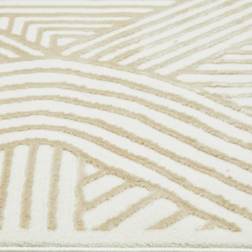 Ковер полипропилен Ctim Зоя 8123Y 160x235 см цвет бежевый STLM-2098625 - Вид №4