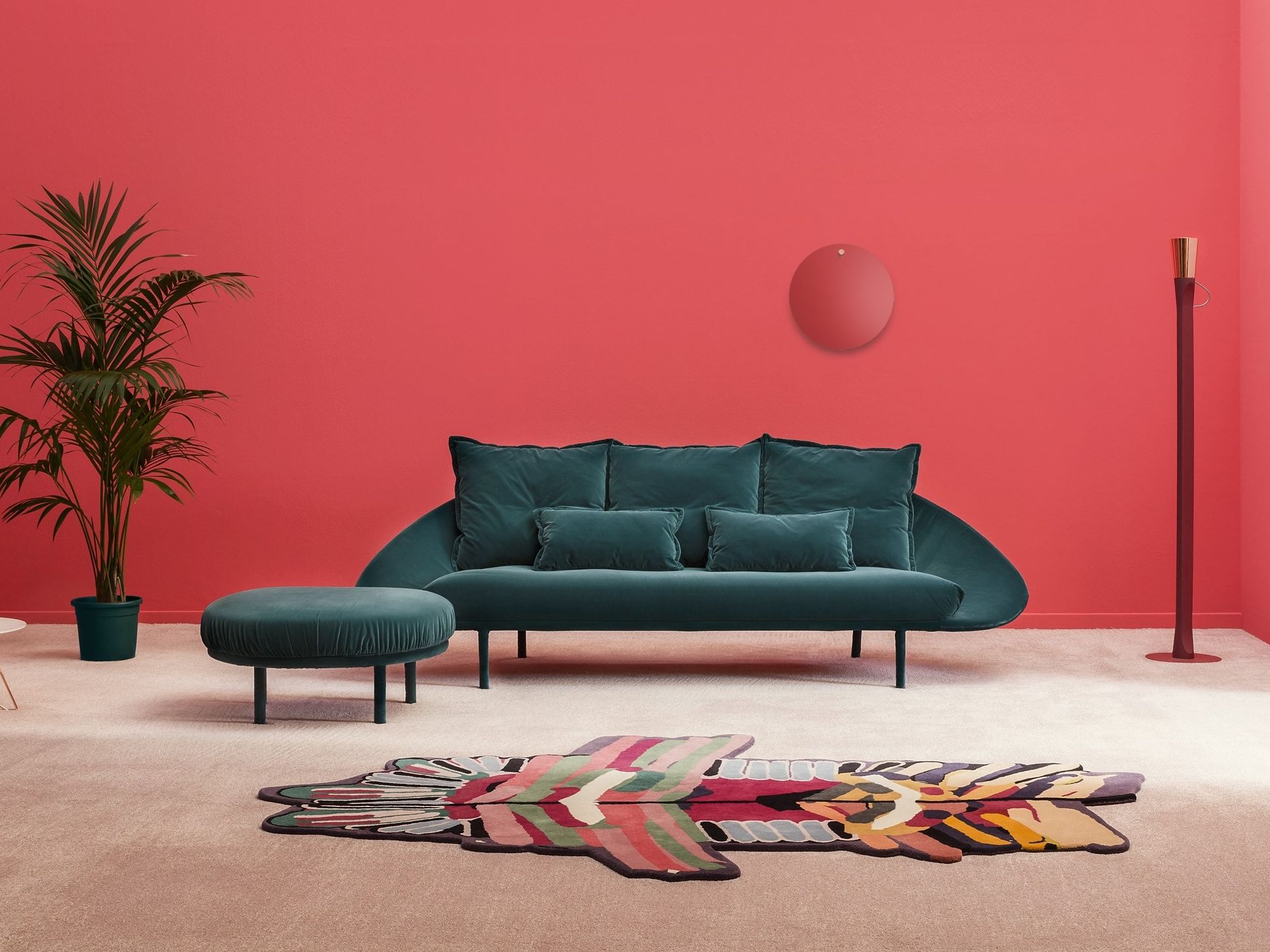 3-местный тканевый диван Miniforms Lem ARCH-00055797 - Вид №3