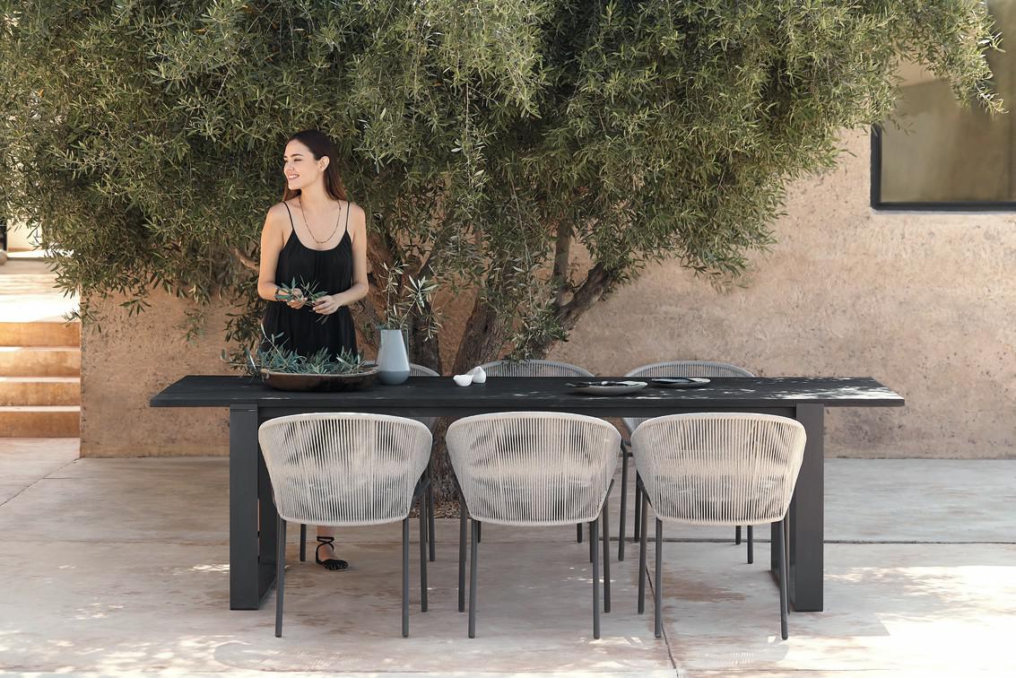 MNST558 Стул лава серебро Manutti Radius - Вид №15