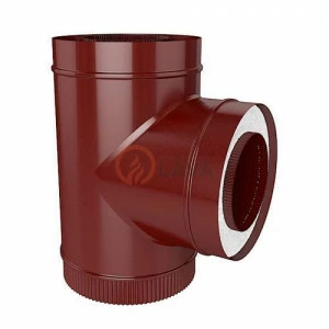 Сэндвич-тройник LAVA 115/180 мм. 90" вишневый (3005)