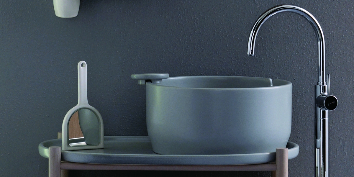 Смеситель для раковины напольный Olympia Ceramica Ukiyo-E U6590CR - Вид №1