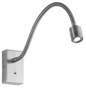 Terzo Light Светодиодная лампа для чтения из стали с гибким кронштейном  V40806