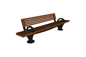 FSRT60 Скамья Pacifica  Forms-surfaces