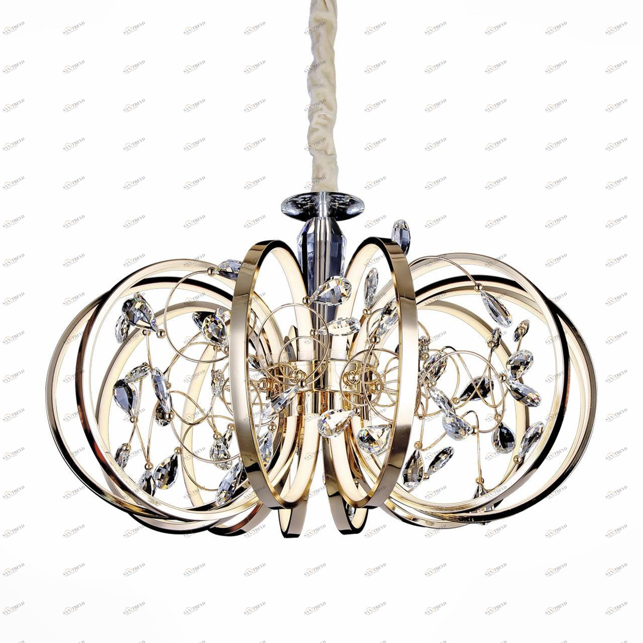Подвесной светодиодный светильник ST Luce SL923.203.12 ST LUCE ДИЗАЙНЕРСКИЕ, SL923.20 072457 Золотой 