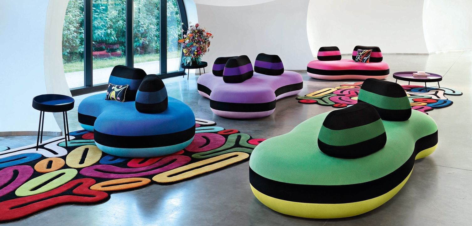 Съемный диван из ткани ROCHE BOBOIS Bombom ARCH-00072105 - Вид №7