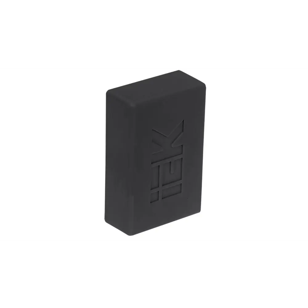 Заглушка КМЗ для кабель-канала IEK 40x25 мм цвет черный 4 шт. 89342046 STLM-2191668  - Вид №1